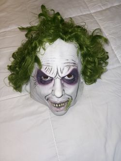 Beetle ArchMage Cosplay Mask Men Movie Beetle Green Wig Full Head Mask Prop for Halloween Party Adults