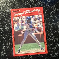 1990 Darryl Strawberry Card
