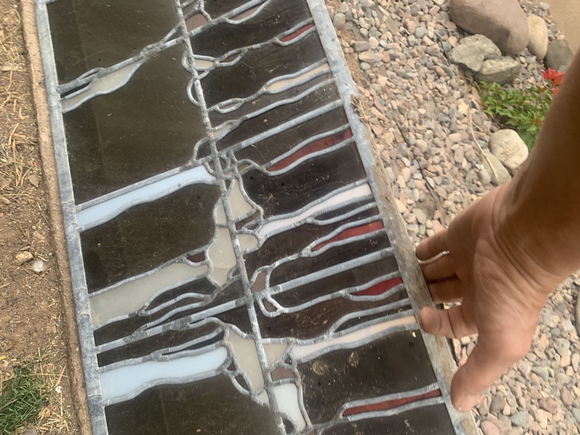 Antique Stained Glass Panels