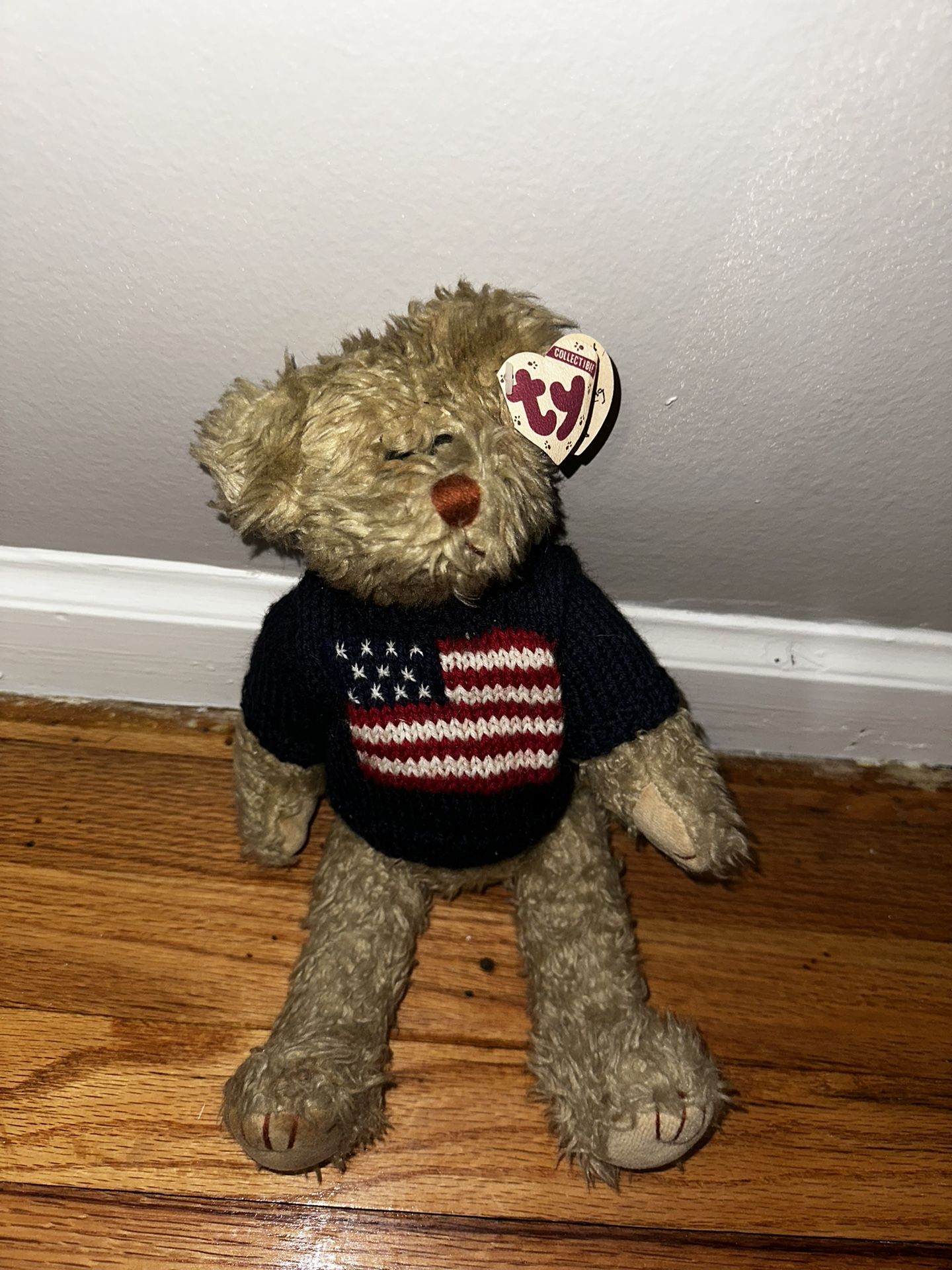 TY Bear Plush Collectible With Tag