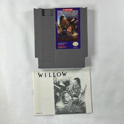 Nintendo NES Willow W/manual