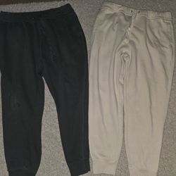 XL MENS FLEECE JOGGERS BOTH FOR $5