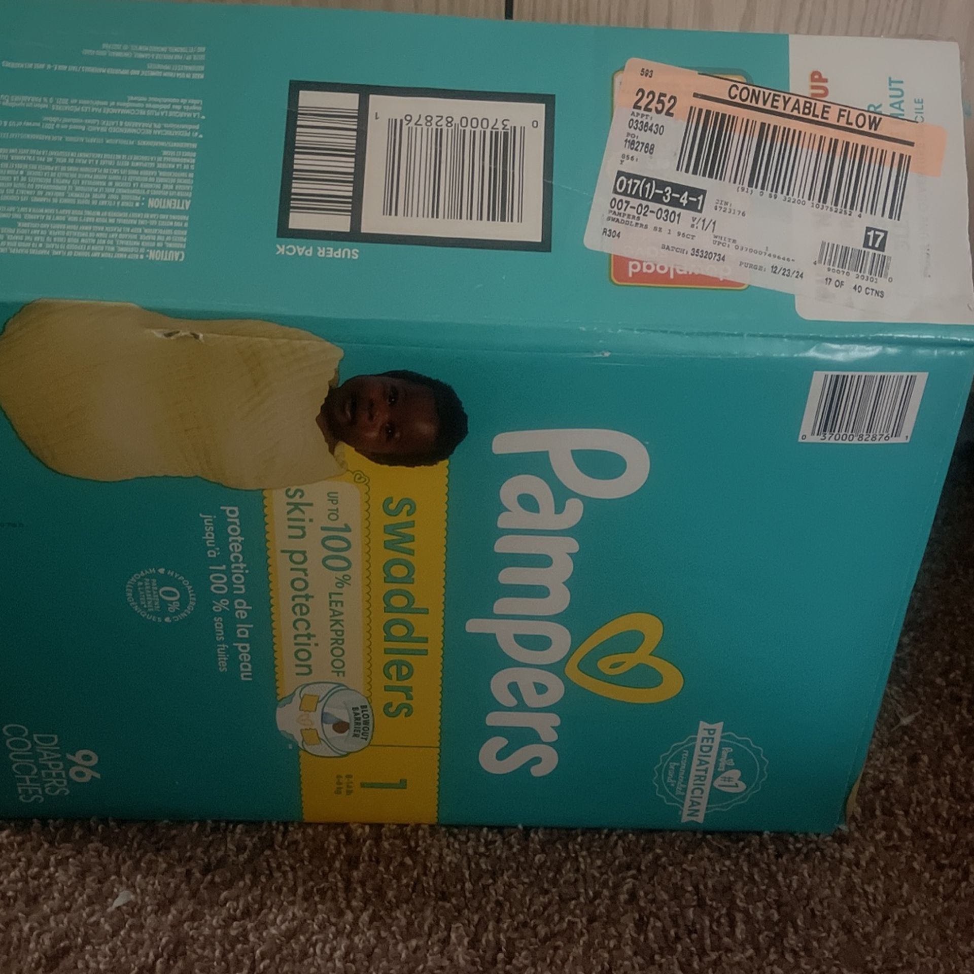 Pampers Size Nb $15