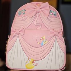 Brand New! Loungefly Disney Cinderella 70th Anniversary Dress Mini Backpack🩷