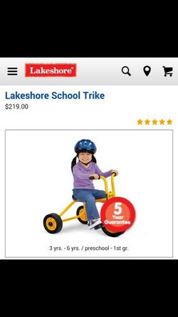 Lakeshore tricycle 2025