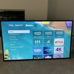 55" Smart Tv 4k (Free Delivery)