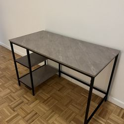 Grey Computer Desk