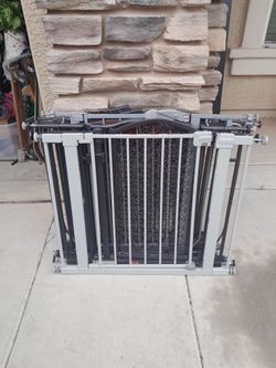 Metal Security Gate Fences Child Pet Dog Baby Pressure Mount $25 Each 4 Different Available See All Photos 