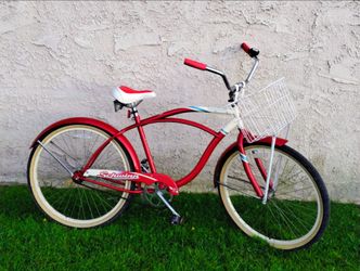 Classic Schwinn legacy 26" Beach Cruiser bike bicicleta basket