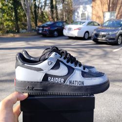 $200  Local Pickup   Nike Air Force 1 Low Special Dr Pepper Raiders Edition  Size 10 OG Box Worn Once 3 Hours  No Trades Price Is Firm 