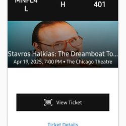 Stavros Halkias Tickets