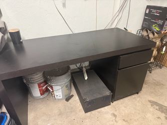 Wooden desk