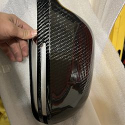 Audi Carbon Fiber Mirror Caps Osir