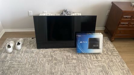 Sony PS4 Console and Samsung 48” TV
