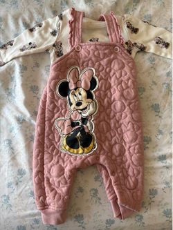 Baby girl Minnie Mouse outfit