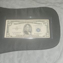 $5 Dollar Bill