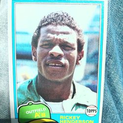 Rickey Henderson  1980  Topps