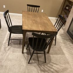 Table And 4 Chairs