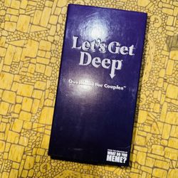Let’s Get Deep Game