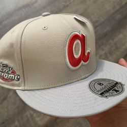 Topps Mitchell And Ness Collab Fitted Hat
