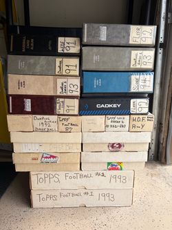 Thousands of 1990’s Sports Cards