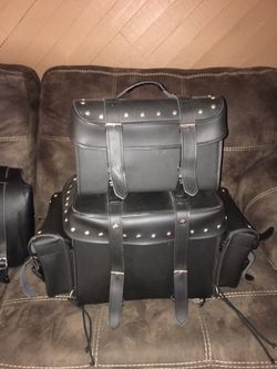 harley davidson touring sissy bar bags