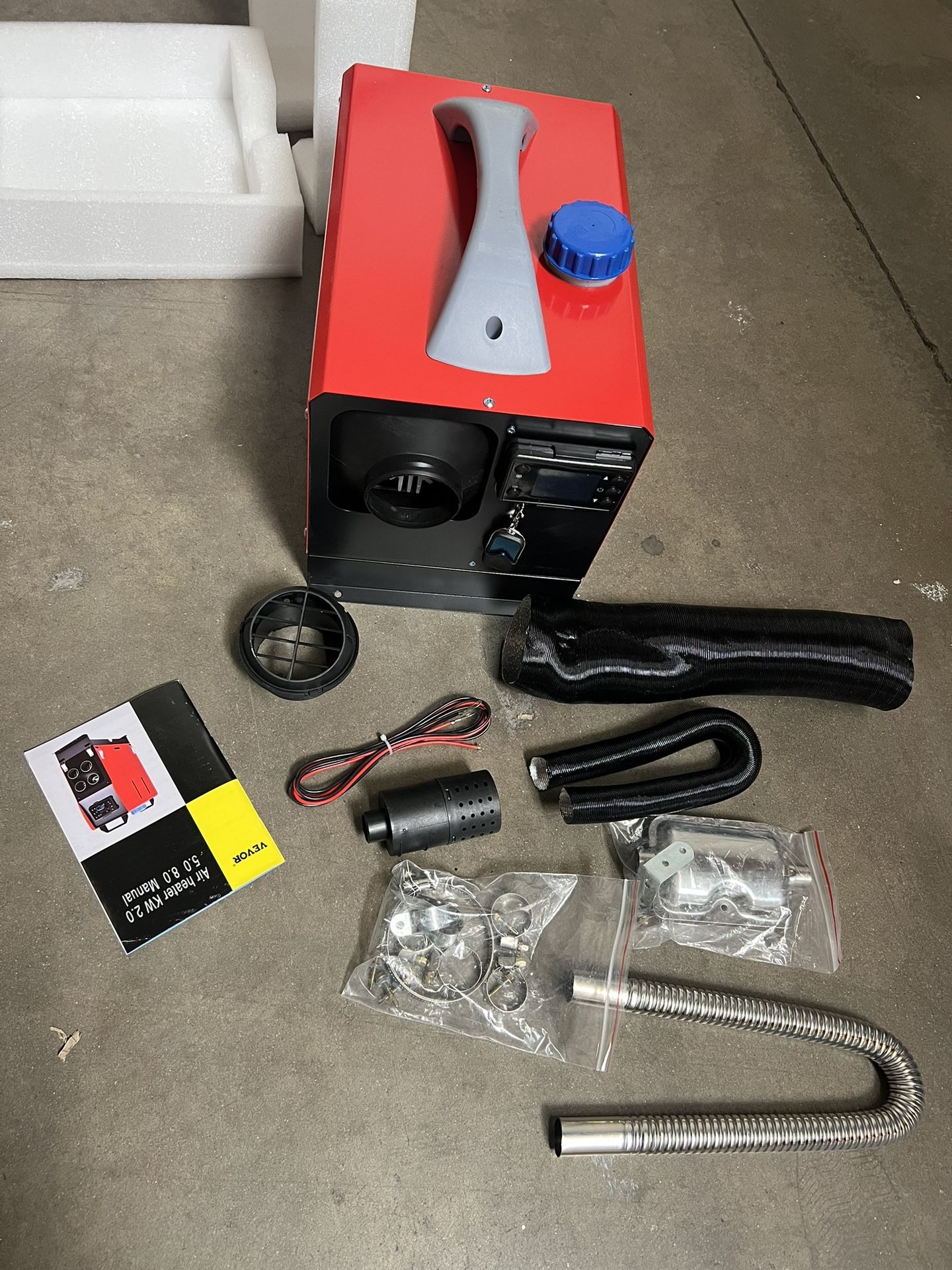 VEVOR Parking Heater with Black LCD 17060 BTU Diesel Air Heater with Remote  Control Diesel Heater for Car for Sale in Glendale, AZ - OfferUp