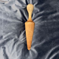 Antique Wooden Pestle Cone