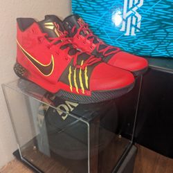 Nike Kyrie 3 PE Mamba Mentality Red Mamba for Sale in Orlando FL OfferUp
