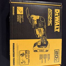 Dewalt Atomic Oscillating Tool With Battery And Charger