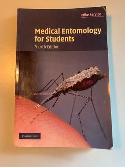 Medical Entomology for Students by Mike Service, 4th edition