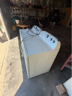 Washer and dryer