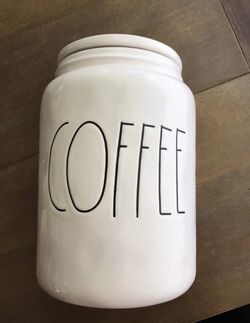 Vintage Rae Dunn M Stamped Coffee Canister
