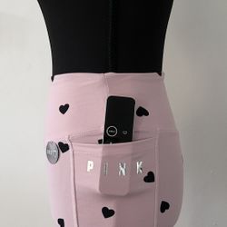 Victoria Secret Pink Leggings With Side Pocket 