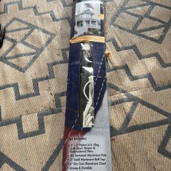 Valley Forge, The Greatest Naming Flags 20 Foot In-ground Aluminum Pole Set everything New No Flag  $80