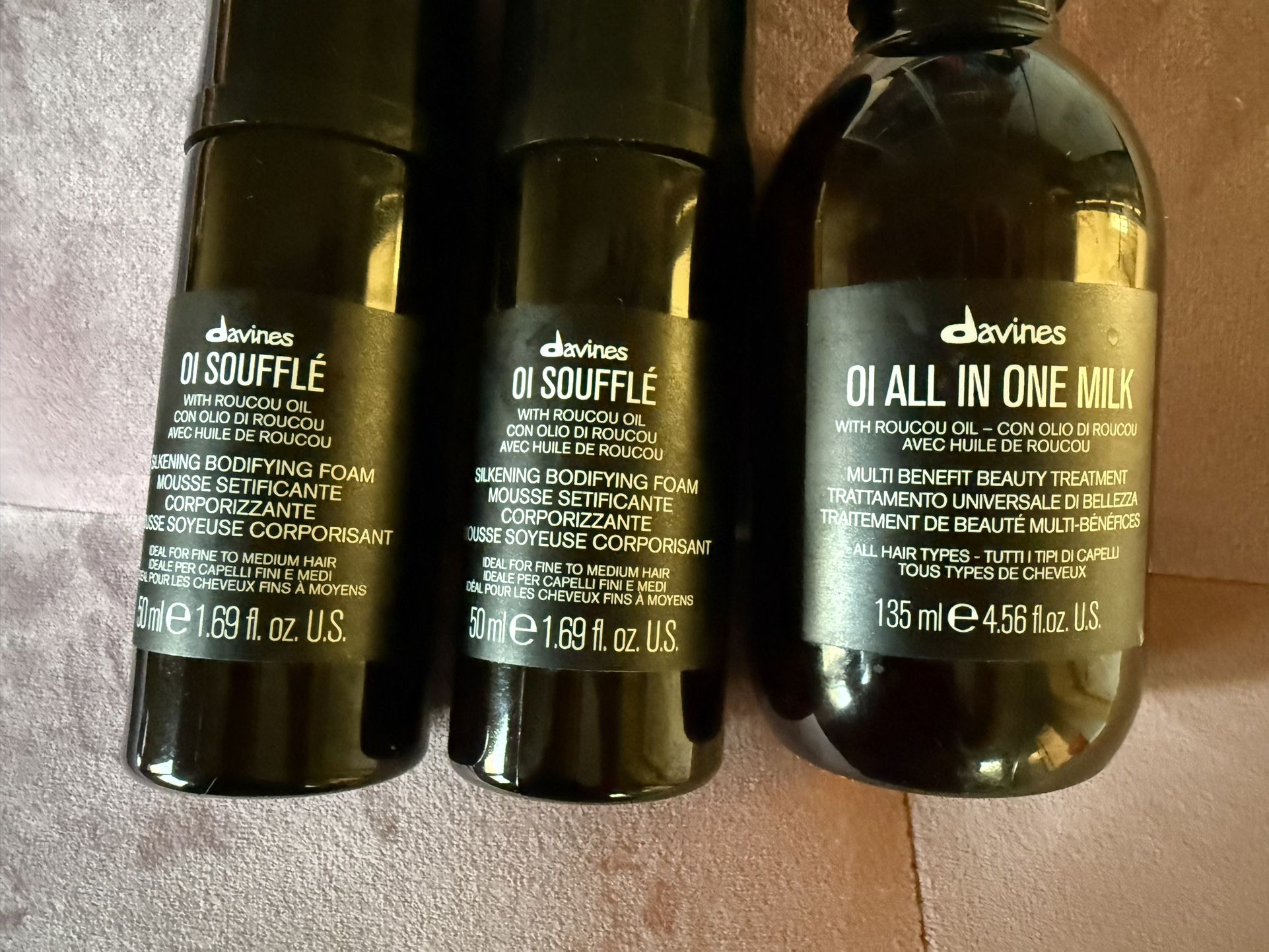Davines OI Hair Milk & Mousse