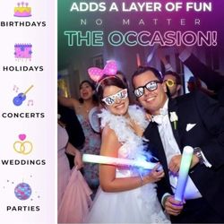 100 PCS FOAM GLOW STICKS