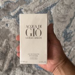 Acqua di Gio Giorgio Armani 3.4oz NEW 🔥 $140 Retail