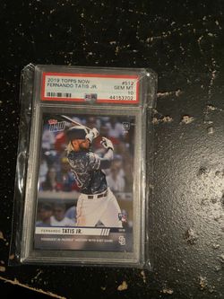 Fernando tatis Jr rookie card