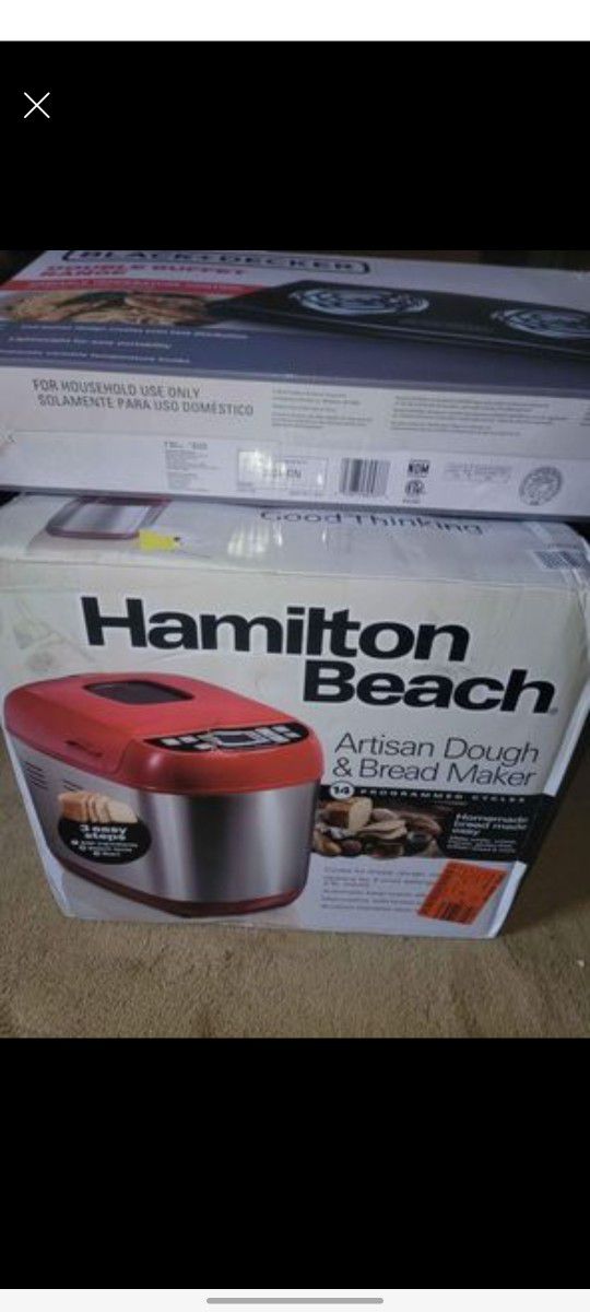 Hamilton Bread Maker And Matching Air Fryer