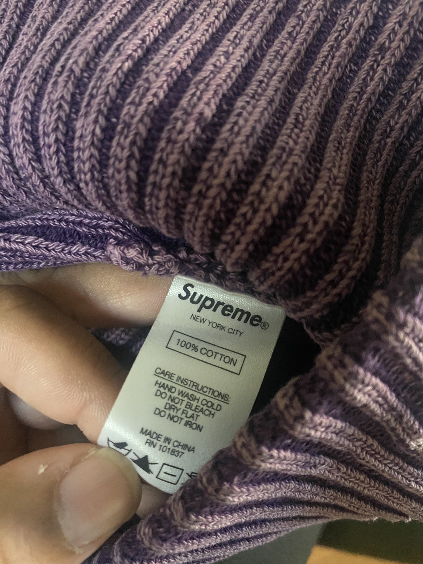 2021 Supreme Beanie Overdyed “Blue” for Sale in The Bronx, NY