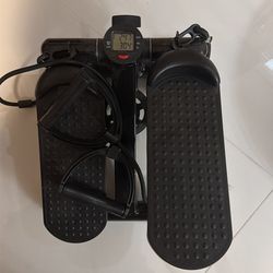 Stepper with Resistance Bands