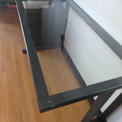 Crate & Barrel Pilsen Graphite Desk