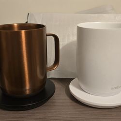 14oz EMBER MUG 2 IN WHITE OR COPPER NEW 