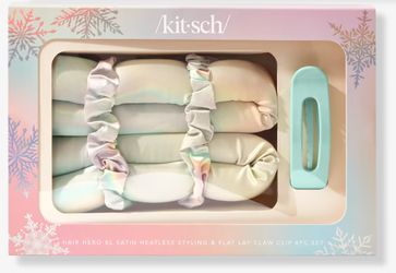 Brand New kitsch Satin Heat less Rollers