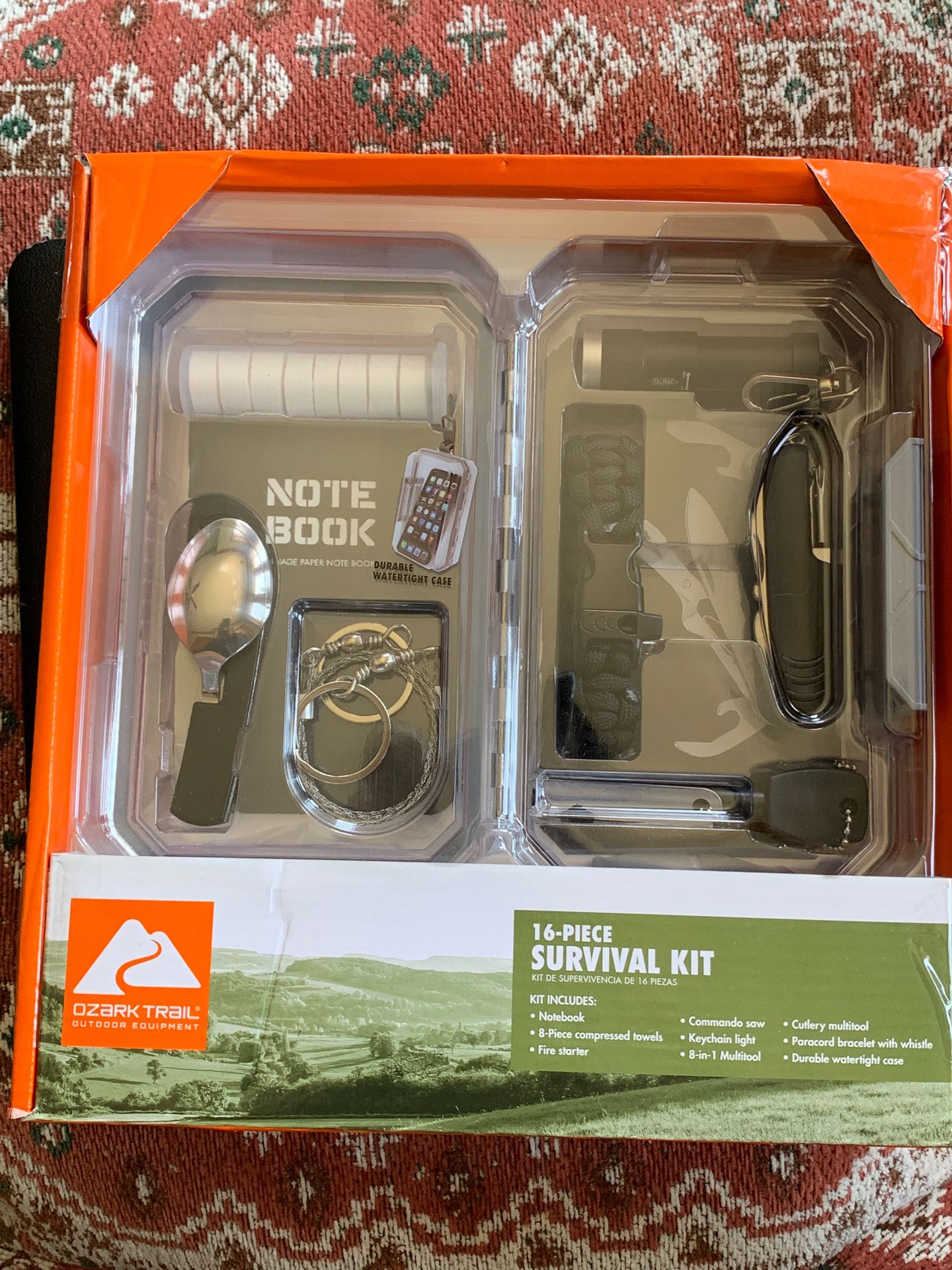 16 piece survival kit