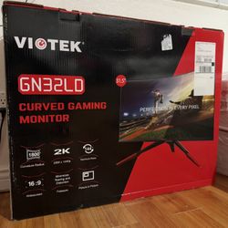 Viotek Gaming Curve Monitor 32inch 144Hz 2k (Brand New)