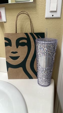 Starbucks limited edition Glitter shine tumbler new