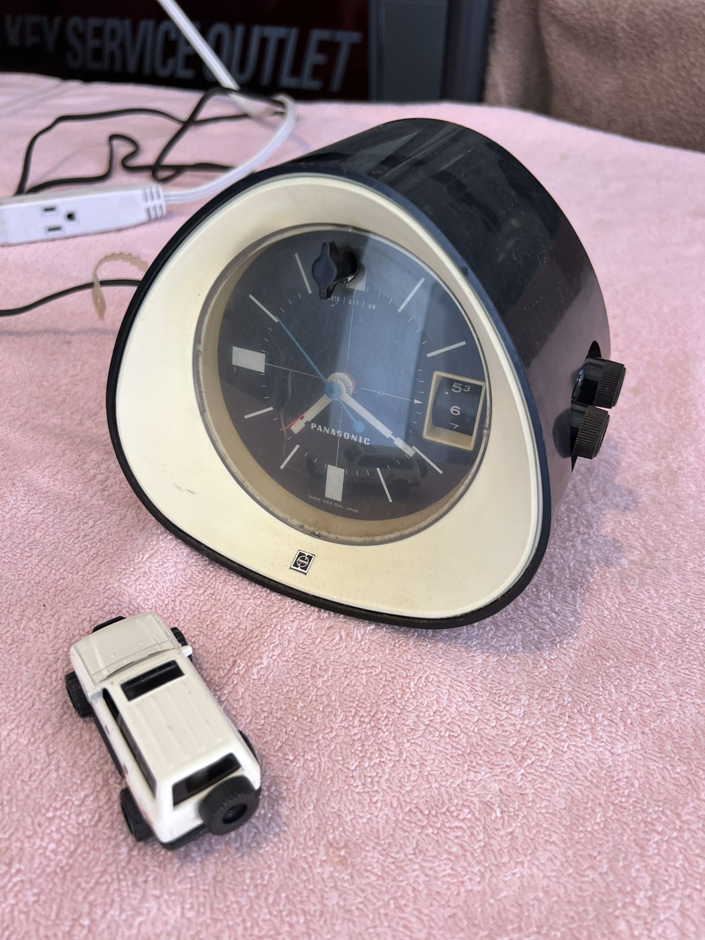 Panasonic Rc-1091 Vintage AM Alarm Clock
