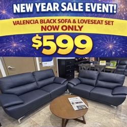 Valencia Two-Piece Sofa Loveseat